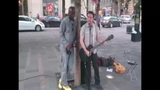 Seal Steps Out Of A Crowd To Sing Duet With Montreal Busker!