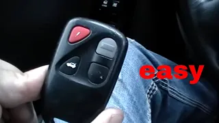 Mazda RX8 How to program the keyless entry remote control fob FCC ID: KPU41805 VISTEON: 41848