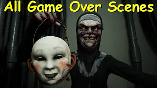 Evil Nun: The Broken Mask (All Game Over Scenes)