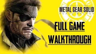 MGS: Peace Walker - Full Game Walkthrough - 0 Alerts - No Commentary