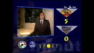 2003-04 (2a - 14-09-2003) Roma-Brescia 5-0 [Montella,Chivu,Totti,Totti,Carew(R)] Servizio 90°Rai1