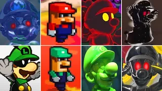 Evolution of Mario & Luigi Doppelgangers (1996 - 2024)