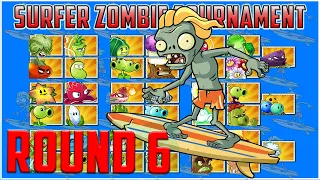 The Surfer Zombie Tournament Round 6 - Plants vs Zombies 2 Epic Tournament