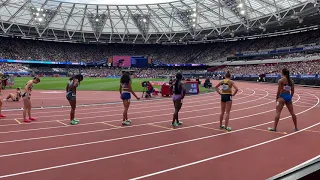 Women's 4 x 100m relay London Stadium Track Meet 2023