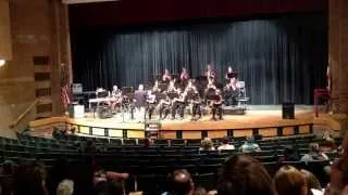 Horizon Middle School Jazz Band performing Linus and Lucy by Vince Guarldi