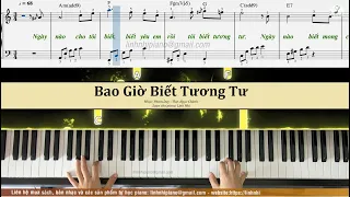 Bao Giờ Biết Tương Tư | Piano solo | Easy level | Linh Nhi