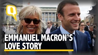 The Quint: Emmanuel Macron and His Wife Brigitte’s Love Story is One for the Books