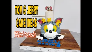 HOW TO MAKE EASY TOM & JERRY BIRTHDAY CAKE DESIGN by LEaRN cake TV vlog # 158