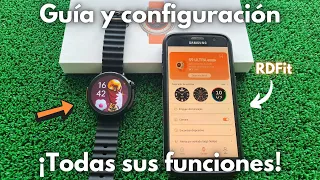 ¡Configuración Rápida y Fácil! Tu Smartwatch MT30 Ultra con RDFit 🟠