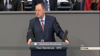 Steinbrück: Jede Frittenbude wird besser gemanagt