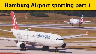 Hamburg Airport 2022 Spotting in 4K - part 1