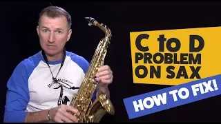 Why is D not working on my saxophone?