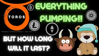 BTC, ETH, LTC, LINK, ADA, EOS PUMPING!! But for how much longer? Crypto Morning Update 06.05.2021