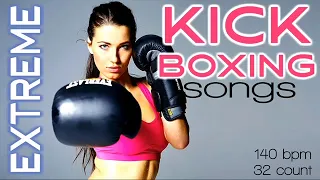 Extreme Kick Boxing Nonstop Songs For Fitness & Workout 140 Bpm 32 Count