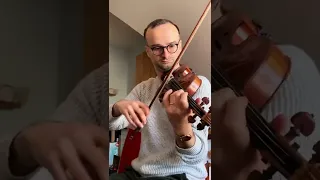 Trying a Stradivari (Golden-period) #shorts #violinist #brahms