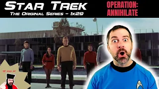 Star Trek: The Original Series OPERATION: ANNIHILATE! (S1xE29 Reaction) - 1st TIME WATCHING