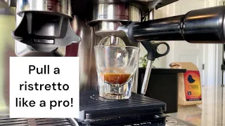 How To Pull A Ristretto Shot Using A Breville Barista Express