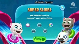 Talking Tom Pool Android Game Play // Talking Tom Pool Game Enjoy kids.