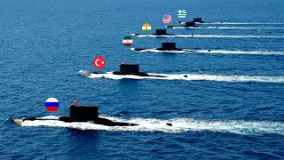 Top 10 Countries With The Most Submarines 2023