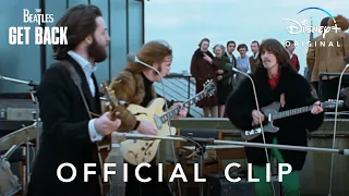 "Get Back" Rooftop Performance | The Beatles: Get Back | Disney+