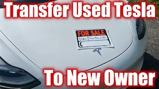 How to Transfer a Used Tesla to New Owner