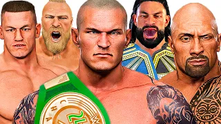 I Put 8 WWE Champions In A Backstage Brawl!