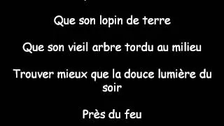 [Paroles] Francis Cabrel Murs de poussières