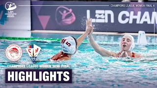Olympiacos SFP vs. Assolim CN Mataro | Water Polo Champions League Women 23/24 Final 4