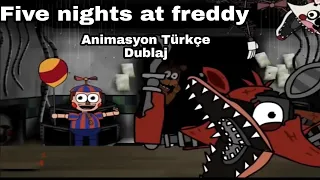 Fnaf Komik Animasyon -Türkçe Dublaj Five Nights At Freddy's Animation Türkçe Dublaj Fnaf Animasyon