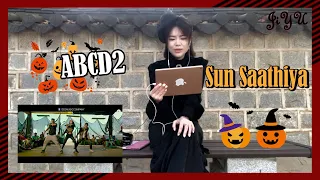 Korean Reacts to Sun Saathiya Full Video | Disney's ABCD 2 | Halloween Special 인도 노래 한국인 반응(할로윈 특집)