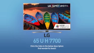 LG 65UH7700 Super UHD 4K HDR Smart LED TV - 65" Class // Full Specs Review  #LGTV