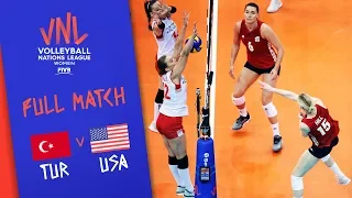 Turkey v USA - Full Match - Final | Women's VNL 2018