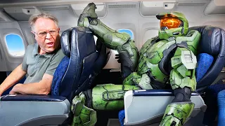 Can I Wear Master Chief’s Armor On An AIRPLANE?