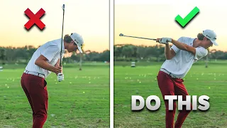 How to Shallow Your Golf Swing