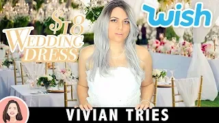 Wish Haul Review | $18 Wedding Dress