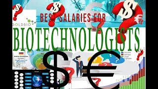 TOP 3 branches of the BIOTECH-INDUSTRY.  |  Highest PAYING SALARIES for STARTERS.