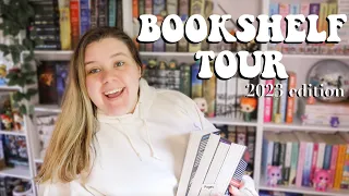 2023 BOOKSHELF TOUR + 250 books?!?