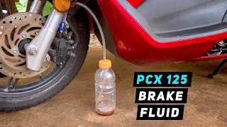 Honda PCX 125 - Brake Fluid Change | Mitch's Scooter Stuff
