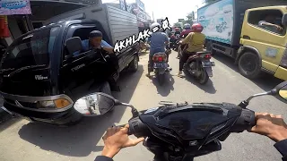 GA ADA AKHLAK LUDAH SEMBARANGAN DAN KETEMU PAKPOL LAWAN ARAH UPS... - RANDOM VLOG