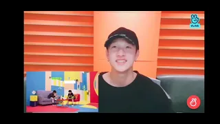 STRAY KIDS member BANG CHAN reacting to BOY STORY's TOO BUSY Featuring Jackson of GOT7.