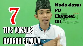 TIPS  VOKALIS SHOLAWAT HADROH PEMULA | belajar cepat 5 menit bisa