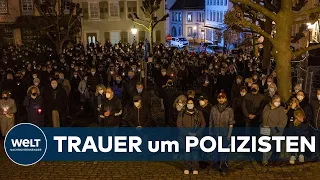 MORD an zwei POLIZISTEN: Hunderte trauern bei Gedenkgottesdienst in Kusel