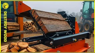 Amazing Homemade Firewood Processing Machine, Super Fast Wood Cutting Machine On Another Level 🪓23