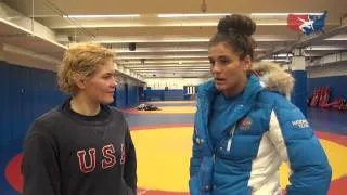 Russian Olympic Champ Natalia Vorobeva training in the US