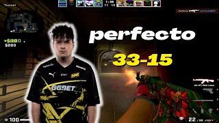 CSGO POV | NaVi Perfecto (33-15) Mirage POV | FACEIT Ranked | May 5, 2023