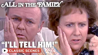 Archie Receives Some Bad New (ft. Carroll O'Connor) | All In The Family