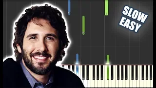 You Raise Me Up - Josh Groban | SLOW EASY PIANO TUTORIAL + SHEET MUSIC by Betacustic