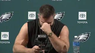 LIVE: Jason Kelce press conference on his future plans