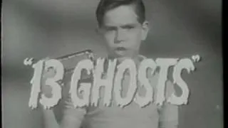 13 Ghosts TV trailer 1960