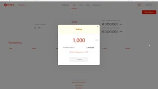 How to Stake Swipe - SXP on Eth